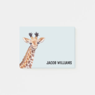 Aangepaste naam voor Cute Baby Giraffe Post-it® Notes