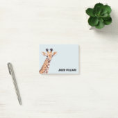 Aangepaste naam voor Cute Baby Giraffe Post-it® Notes (Kantoor)