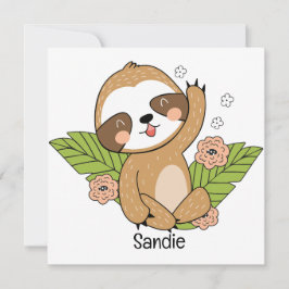 Aangepaste naam voor Cute Baby Sleuf