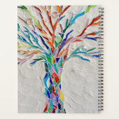 Aangepaste naam voor de boom van levensregenboogkl planner (Achterkant)