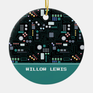 Aangepaste naam voor de printplaat van de computer keramisch ornament