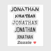 Aangepaste naam voor decal-laptop met gebundelde t sticker (Vel)