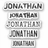 Aangepaste naam voor decal-laptop met gebundelde t sticker (Voorkant)