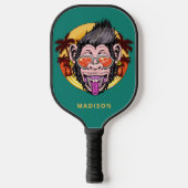Aangepaste naam voor elke aap pickleball paddle (Voorkant)