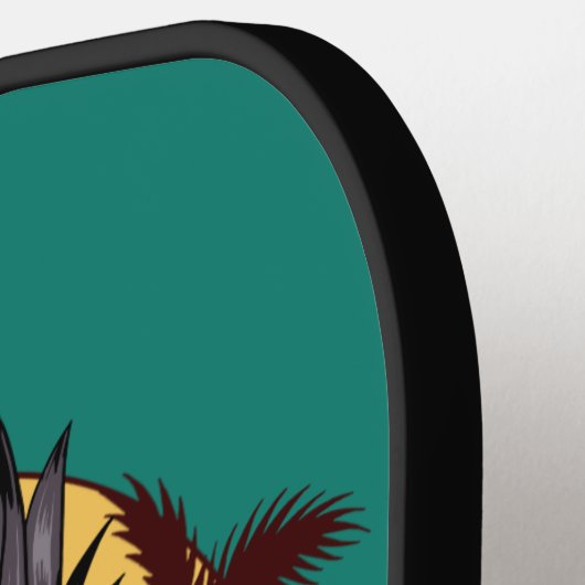 Aangepaste naam voor elke aap pickleball paddle (Links Detail)