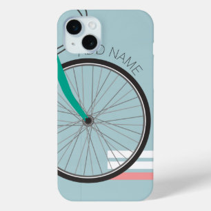Aangepaste naam voor fietspad van Hipster iPhone 15 Mini Hoesje