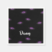 Aangepaste naam voor kattenogen servet (Voorkant)