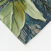 Aangepaste naam voor kerstfilms bekijken  fleece deken (Hoek)