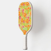 Aangepaste naam voor kleurrijke Citrus Pickleball Paddle (Links)