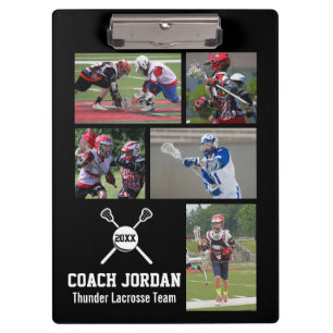 Aangepaste naam voor Lacrosse Photo Collage Team P Klembord