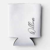 Aangepaste naam voor modern script blikjeskoeler (Voorkant)