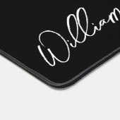 Aangepaste naam voor modern script bureaumat (Hoek)