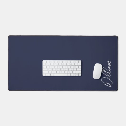 Aangepaste naam voor modern script bureaumat (Keyboard & Muis)