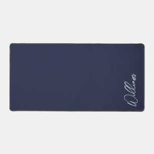 Aangepaste naam voor modern script bureaumat