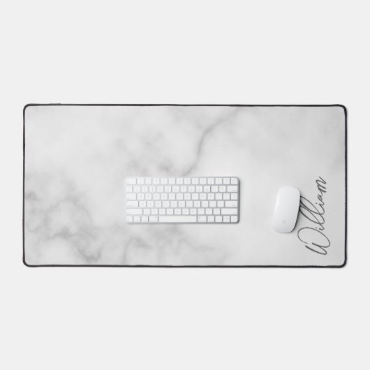 Aangepaste naam voor modern script bureaumat (Keyboard & Muis)