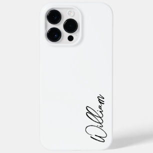 Aangepaste naam voor modern script Case-Mate iPhone 14 pro max hoesje