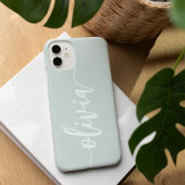 Aangepaste naam voor modern script iPhone 16 hoesje