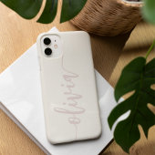 Aangepaste naam voor modern script iPhone 16 hoesje