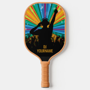 Aangepaste naam voor Music DJ Pickleball Paddle