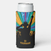 Aangepaste naam voor Music DJ Seltzer Blikjeskoeler (Seltzer Voorkant)