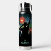 Aangepaste naam voor Music DJ Waterfles (Voorkant)