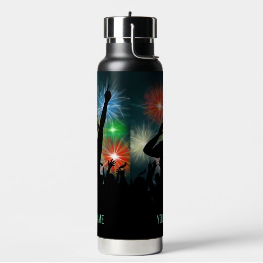 Aangepaste naam voor Music DJ Waterfles (Links)