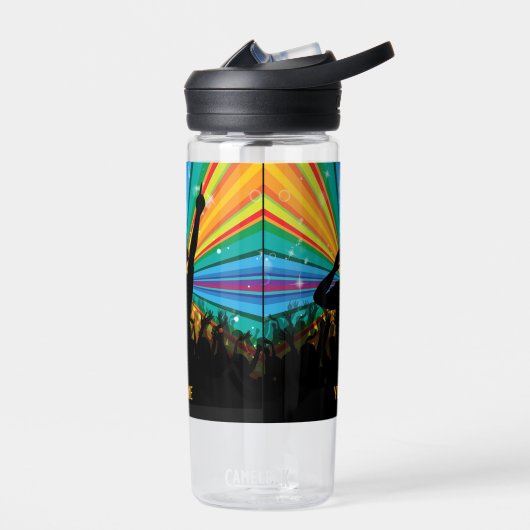 Aangepaste naam voor Music DJ Waterfles (Links)