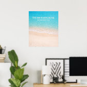 Aangepaste naam voor oceankust poster (Thuiskantoor)
