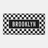 Aangepaste naam voor rackbordpatroon Klassiek Bureaumat (Voorkant)