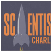 Aangepaste naam voor Rocket Scientist & kleurstof Stof (Close Up)