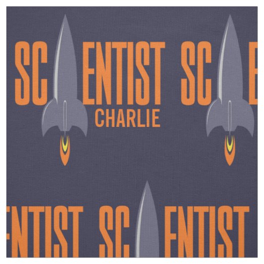 Aangepaste naam voor Rocket Scientist & kleurstof Stof (Swatch)
