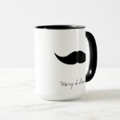 Aangepaste naam voor snor mok (Voorkant rechts)