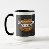 Aangepaste naam voor speciale handheld Fix-IT-wink Mok (Links)