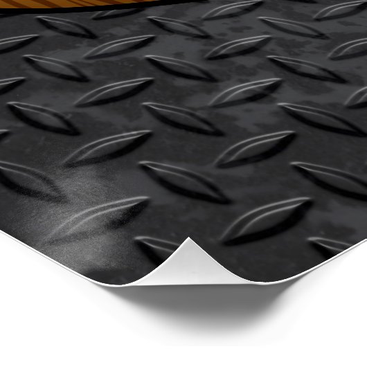 Aangepaste naam voor speciale handmatige probleemo poster (Hoek)