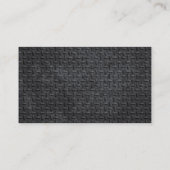 Aangepaste naam voor speciale handmatige probleemo visitekaartje (Achterkant)