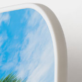 Aangepaste naam voor strand op Maldiven Pickleball Paddle (Links Detail)