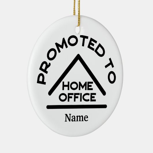 Aangepaste naam voor thuisgebruik keramisch ornament (Rechts)