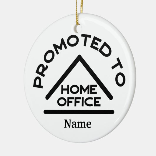 Aangepaste naam voor thuisgebruik keramisch ornament (Links)