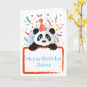 Aangepaste naam voor thuiskaart kaart (Gele Bloem)