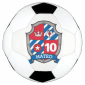 Aangepaste naam voor voetbalwedstrijden football v voetbal (Voorkant)