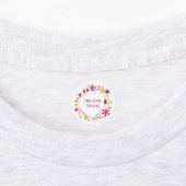 Aangepaste naam voor waterverf ventilator labels (Aangebracht)