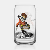 Aangepaste naam voor Zombie Skater Blikvorm Glas (Achterkant)