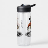 Aangepaste naam voor Zombie Skater Waterfles (Links)