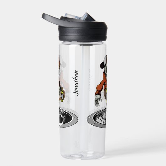 Aangepaste naam voor Zombie Skater Waterfles (Rechts)