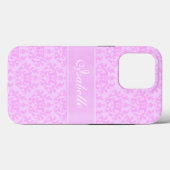 Aangepaste naam: vouw lila roze Case-Mate iPhone case (Achterkant (horizontaal))