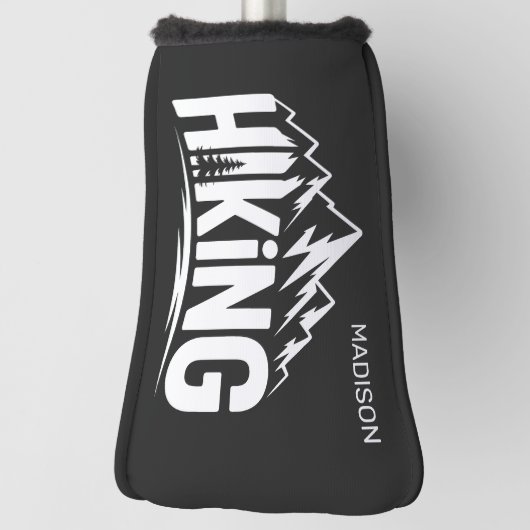 Aangepaste naam wandelen golfheadcover (Draai 90)