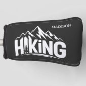 Aangepaste naam wandelen golfheadcover (Voorkant)