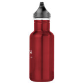 Aangepaste Naam Waterfles voor Mam Elegant Eenvoud Waterfles (Rechts)