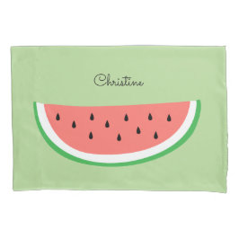 Aangepaste naam Watermelon Design Kussensloop