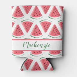 Aangepaste naam Watermelon Slice Summer Blikjeskoeler